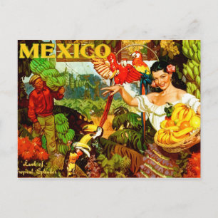  Mexico Land van Tropische Splendor Briefkaart