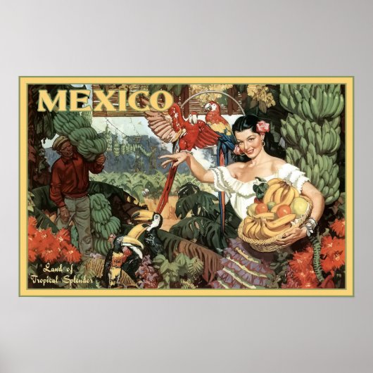  Mexico Land van Tropische Splendor Revel Poster (Voorkant)