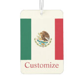 Mexico Land Vlag Thunder_Cove Luchtverfrisser (Achterkant)