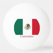 Mexico Land Vlag Thunder_Cove Pingpongbal (Achterkant)