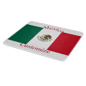 Mexico Land Vlag Thunder_Cove Snijplank (Hoek)