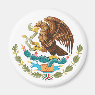 Mexico land wapen wapenschild symbool embleem vlag magneet