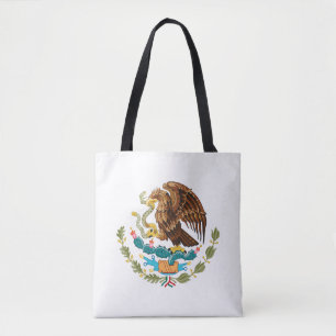Mexico land wapen wapenschild symbool embleem vlag tote bag