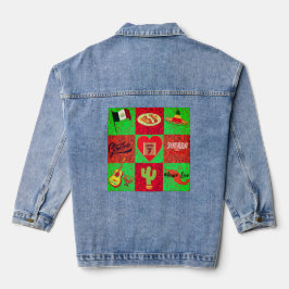 Mexico Love Denim Jas Denim Jacket