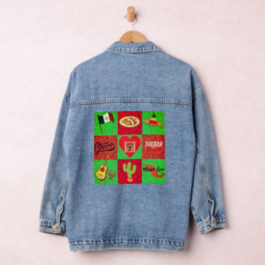 Mexico Love Denim Jas Denim Jacket (Hangar)