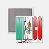 mexico magneet (Voorkant / Achterkant)