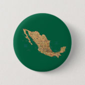 Mexico Map Button (Voorkant)