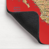 Mexico Map Mousepad Muismat (Hoek)