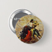 Mexico Matador Ronde Button 5,7 Cm (Voorkant /achterkant)