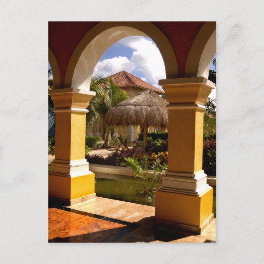 Mexico, Mayan Riviera, architectuur bij Iberostar Briefkaart (Voorkant)