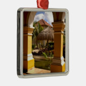 Mexico, Mayan Riviera, architectuur bij Iberostar Metalen Ornament (Rechts)