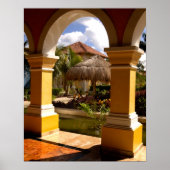 Mexico, Mayan Riviera, architectuur bij Iberostar Poster (Voorkant)