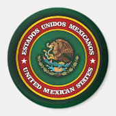 Mexico Medaillon Magneet (Voorkant)