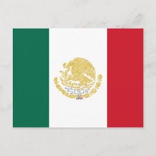 Mexico met gouden en zilverwapens, Mexico Briefkaart