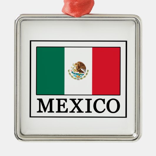 Mexico Metalen Ornament (Voorkant)