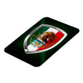 Mexico Metallic Emblem Magneet (Linkerzijde)