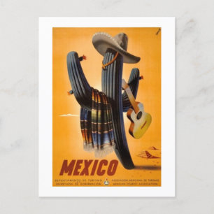 Mexico - Mexicaans reistoerisme - Advert. Feestdagenkaart
