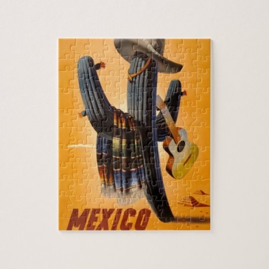  Mexico - Mexicaans reistoerisme - Advert. Legpuzzel (Verticaal)