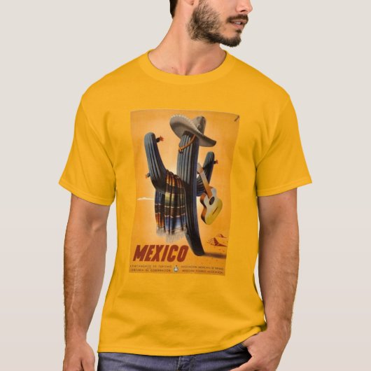  Mexico - Mexicaans reistoerisme - Advert. T-shirt (Voorkant)