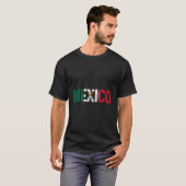 Mexico Mexicaanse Flag Pride T-shirt (Voorkant volledig)