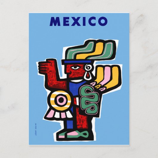 Mexico, Mexicaanse kunst Briefkaart (Voorkant)