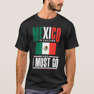 Mexico Mexicaanse Mexicaanse vlag Mexico belt me e T-shirt