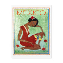 Mexico, Mexicaanse traditionele kunst, meisje in r