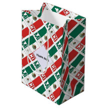 Mexico Mexicaanse vlag betegeld gepersonaliseerd