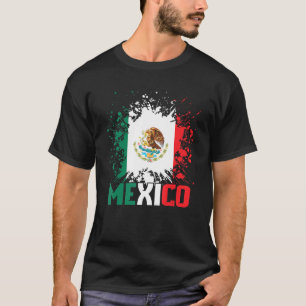 Mexico - Mexicaanse vlag : de rode groene en witte T-shirt