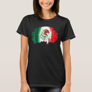 Mexico - Mexicaanse vlag : de rode groene en witte T-shirt