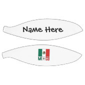 Mexico Mexicaanse vlag gepersonaliseerd Basketbal (Panelen)