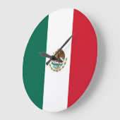 Mexico (Mexicaanse) Vlag Grote Klok (Hoek)