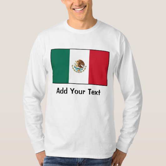 Mexico - Mexicaanse vlag T-shirt (Voorkant)