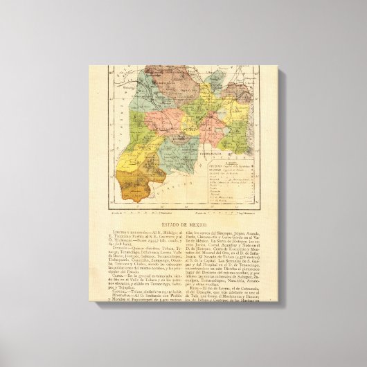 Mexico, Mexico Canvas Afdruk (Voorkant)