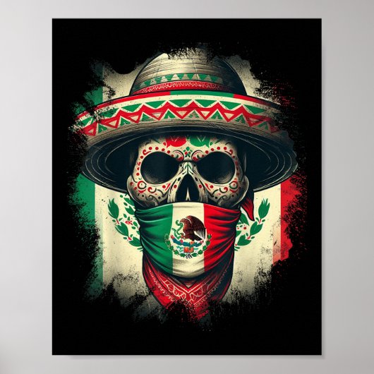 Mexico Mexico Cinco de Mayo Tijuana Pride Mexican Poster (Voorkant)