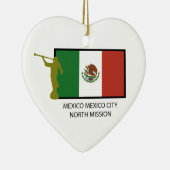 MEXICO MEXICO CITY NORTH MISSIE LDS CTR KERAMISCH ORNAMENT (Rechts)
