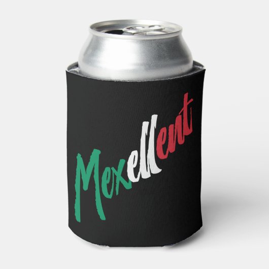 Mexico - Mexico en Mexicaanse trots Blikjeskoeler (Blikje Voorkant)