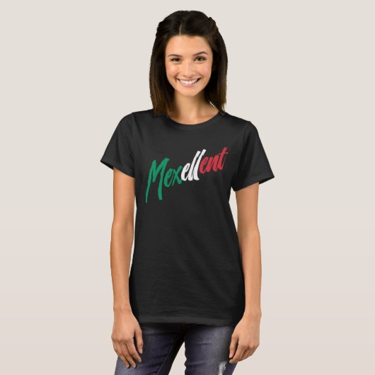 Mexico - Mexico en Mexicaanse trots T-Shirt (Voorkant volledig)