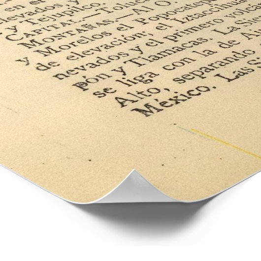 Mexico, Mexico Poster (Hoek)