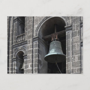Mexico, Mexico-Stad, Zocalo. De Bell Torens Briefkaart