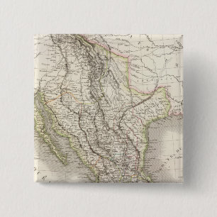 Mexico - Mexico Vierkante Button 5,1 Cm