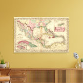 Mexico, Midden-Amerika, West Indies Canvas Afdruk (Insitu (Woonkamer))