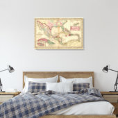 Mexico, Midden-Amerika, West Indies Canvas Afdruk (Insitu (Slaapkamer))