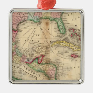 Mexico, Midden-Amerika, West Indies Metalen Ornament