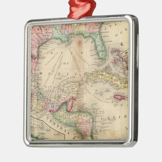 Mexico, Midden-Amerika, West Indies Metalen Ornament (Links)