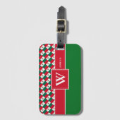 MEXICO Monogram Christelijke-scriptbagage Bagagelabel (Voorkant (verticaal))