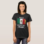 Mexico Monterrey West Mormon LDS Missionar T-shirt (Voorkant volledig)
