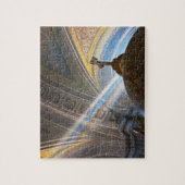 Mexico, Morelia. Zonnestralen dringen het interieu Legpuzzel (Verticaal)