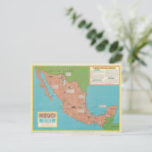 Mexico - Muur met focus en hoofddoel Briefkaart (Staand voorkant)