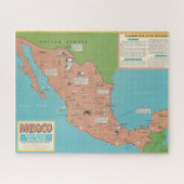 Mexico - Muur met focus en hoofddoel Legpuzzel (Horizontaal)